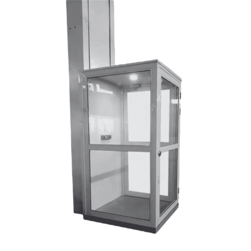 Elevador de Fuso Helicoidal - Cabine Fechada