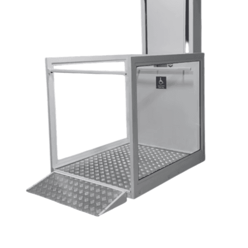 Elevador de Fuso Helicoidal - Meia Cabine